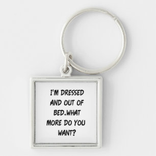 Llavero Me visten y fuera de cama