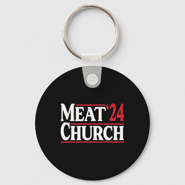 Llavero Meat Church 24 Bbq  (Anverso)