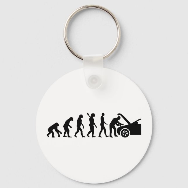 Llavero Mecánico de motor de evolución (Anverso)