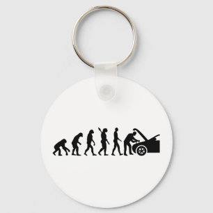 Llavero Mecánico del motor de la evolución