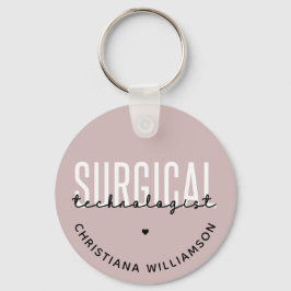 Llavero Med Surg Tech, Tecnólogo Quirúrgico De Nombre Pers