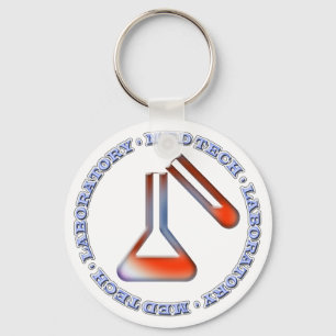 LLAVERO MED TECH - LABORATORIO - FLASK-TUBE