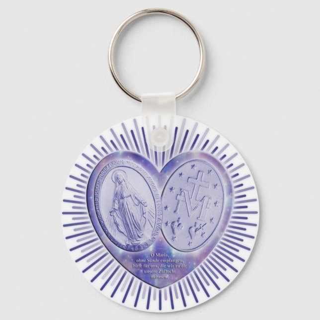 Llavero medaille miraculeuse / Wunderbare Medaille (Anverso)