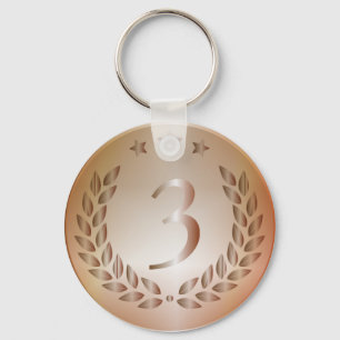 Llavero Medalla de bronce
