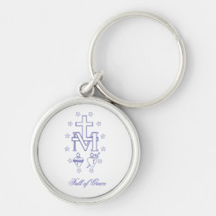 Llavero Medalla de Nuestra Señora de las Gracias Medalla M