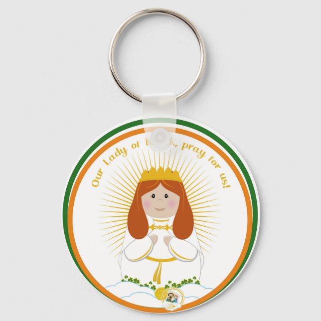 Llavero Medalla de Nuestra Señora de los Toc (Anverso)