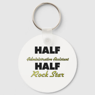 Llavero Media Auxiliar Administrativo Media Rock Star