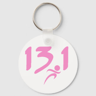 Llavero Media maratón rosa 13.1