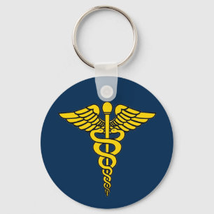 Llavero Médica Caduceus
