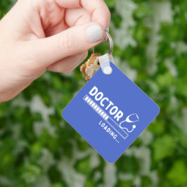 Llavero Médica Cargando Bar Funny Médica Médico Foto