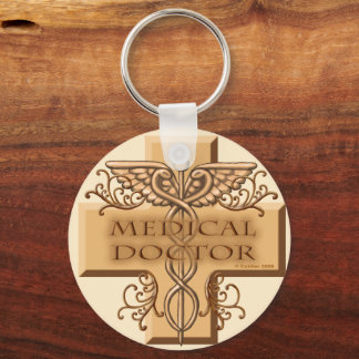 Llavero MÉDICA de MD Caduceus Keychain