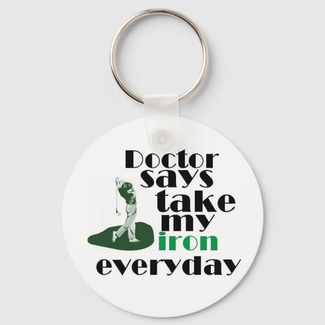 Llavero Médica dice que tome hierro 2 (Anverso)