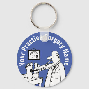 Llavero Médica divertido con Stethoscope