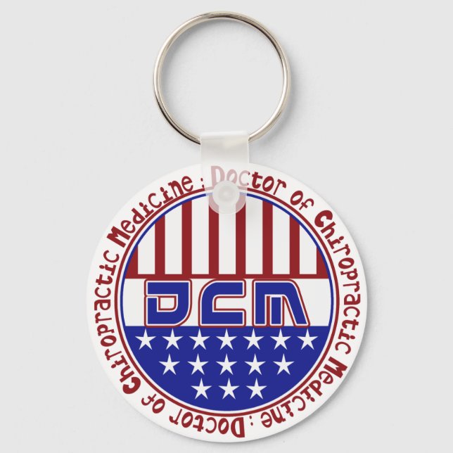 LLAVERO MÉDICA PATRIOTA DE LA DCM (Anverso)