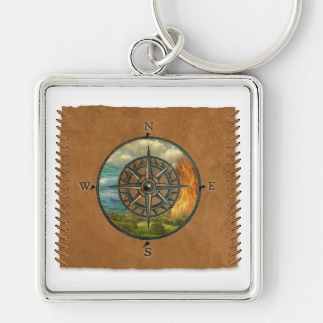 Llavero Medicine Wheel - Keychain (Frente)