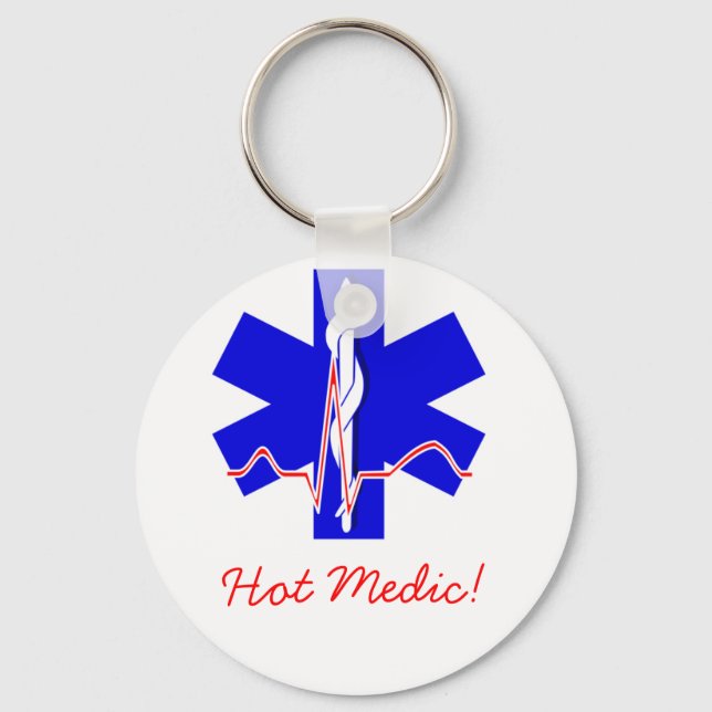 Llavero ¡Médico caliente! (Anverso)
