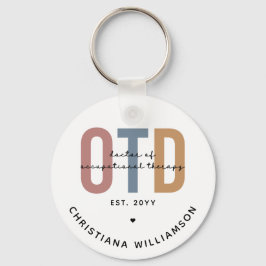 Llavero Médico de Terapia Ocupacional Personalizada