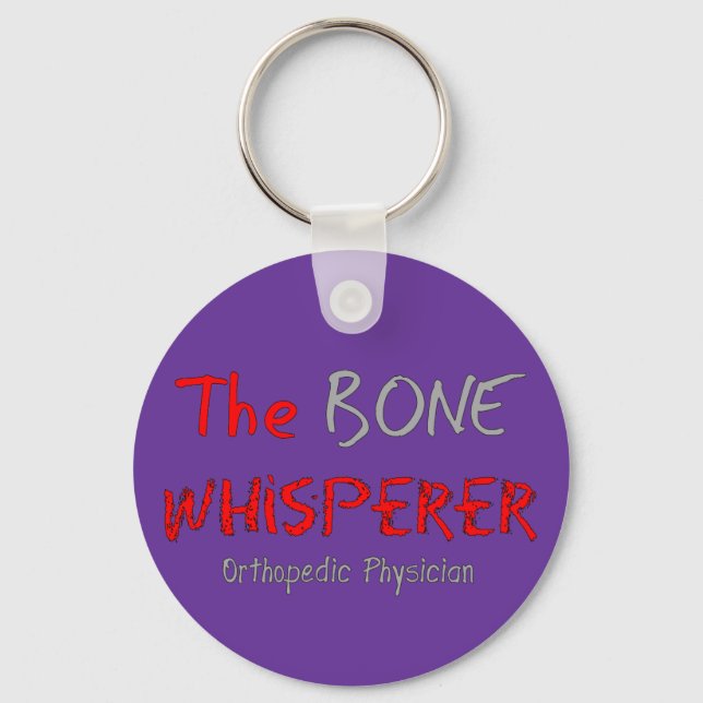 Llavero Médico Ortopédico "The Bone Whisperer" (Anverso)