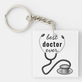 Llavero Médico Personalizado Mejor Médico Alguna Vez Graci