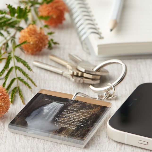 Llavero Medida del éxito (Frente Derecha)