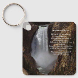 Llavero Medida del éxito