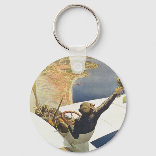 Llavero Meeting d'Aviation Nice (Anverso)