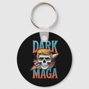 Llavero Mega Oscuro 2024 Usa Trump Ropa De Halloween Funny