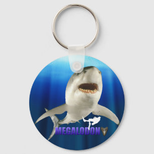 Llavero Megalodon Keychain