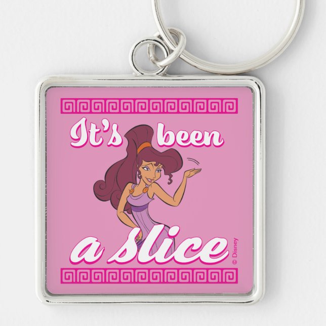 Llavero Megara - It's Been a Slice Keychain (Frente)