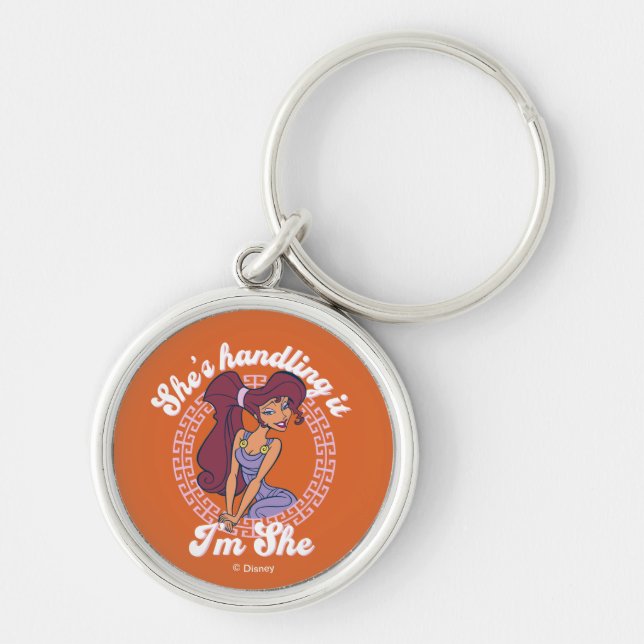 Llavero Megara - She's Handling It, I'm She Keychain (Frente)