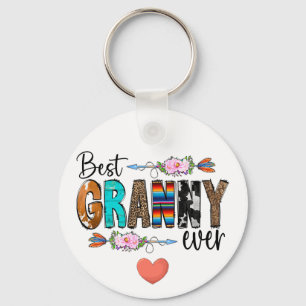 Llavero mejor abuelita de todas las cadenas