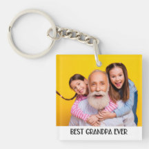 Mejor Abuelo del Mundo Foto Simple Abuelo