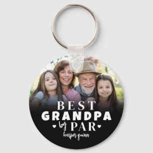 Llavero Mejor Abuelo Por Par Foto