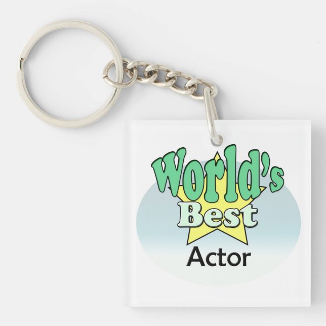 Llavero Mejor actor del mundo (Frente)