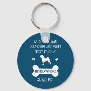 Llavero Mejor amigo del perro Shar Pei