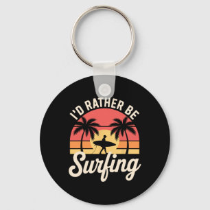 Llavero Mejor Arte de Surf para Hombres Mujeres Surfista S