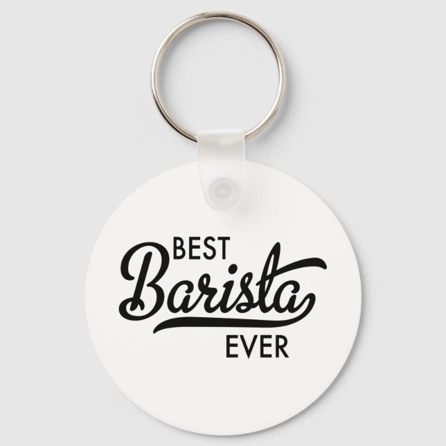 Llavero Mejor Barista de la historia (Anverso)