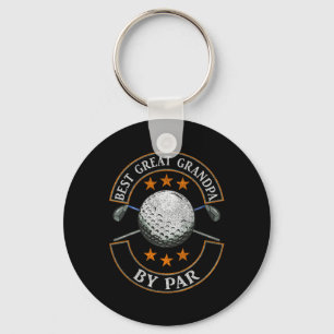 Llavero Mejor bisabuelo por par amante del golf deportes p