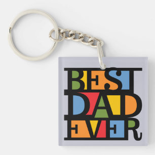 Llavero MEJOR cadena de claves DAD EVENTUAL