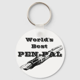 Llavero Mejor Cadena de Teclas Pal Pen Mejor del Mundo