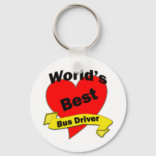 Llavero Mejor Conductor de Autobuses del Mundo