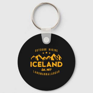 Llavero Mejor Cool Islandia Islandia Senderismo Landmannal