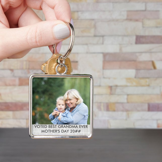 Llavero Mejor Día de la Madre Personalizado de GrandMa. (Subido por el creador)