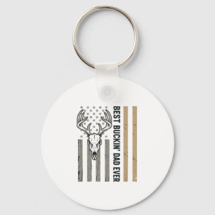 Llavero Mejor diseño de camiseta vintage de caza de ciervo