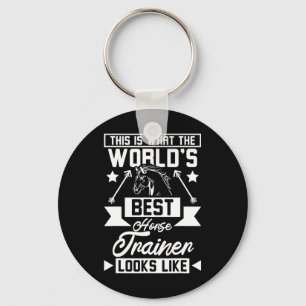 Llavero Mejor entrenador de caballos del mundo 1