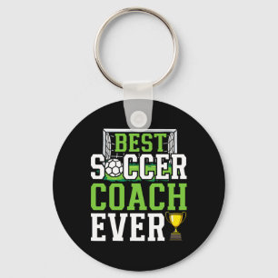 Llavero Mejor Entrenador de Fútbol Divertido Jamás 