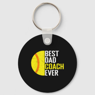 Llavero Mejor Entrenador de Softll Dad de Todos los Tiempo