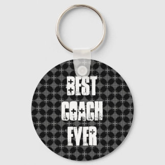 Llavero Mejor entrenador hasta el momento moderno patrón n
