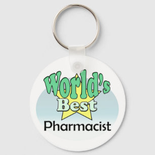 Llavero Mejor Farmacéutico del Mundo
