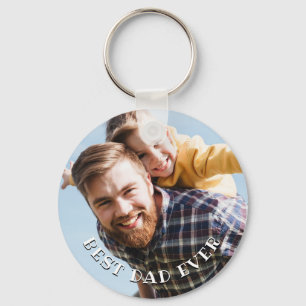 Llavero Mejor foto personalizada de papá